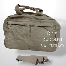 RV RUDOLPH VALENTINO カバン 鞄 ハンドバッグ ボストンバッグ ショルダーバッグ AEK1_画像1