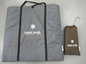 snow peak トルテュPro.用グランドシート インナーマットセット キャンプ テント/タープ 033464002