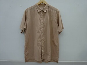 山と道 Bamboo Short Sleeve Shirt Lサイズ アウトドアウェア 033619003