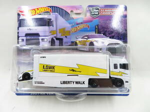 n999 ホットウィール プレミアム チームトランスポート LB-SILHOUETTE GT NISSAN 35GT-RR VER.2 / FLIPSIDER HAULER #56 カーカルチャー