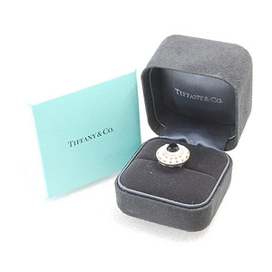 Tiffany/SV925 Zigfeld Collection Onyx Fresh Pearl Ring № 8.5/Silver/New Pernection (14143)