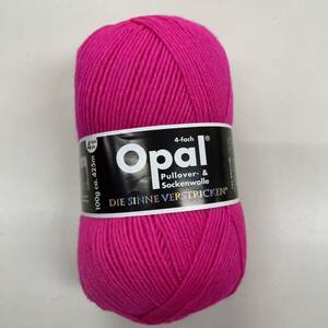 Opal UNI 単色　2010(Neon-Pink) オパール　オパール毛糸　ソックヤーン　opal opal毛糸