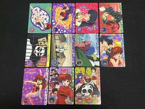[ loose sale possible ] Ranma 1/2 Carddas 2. normal card 11 sheets Bandai BANDAI