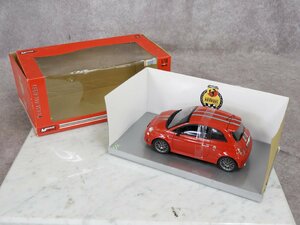 ☆【美品】MONDO 1/18 TRIBUTO Ferrari フェラーリ Abarth アバルト 695 レッド 箱付き ☆中古☆