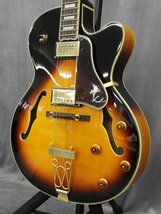 ☆ Epiphone エピフォン JOE PASS EMPEROR II/VS フルアコ エレキギター #14072305747 ケース付き ☆中古☆_画像1