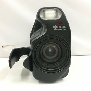 f160*80 【傷汚れ有】 KYOCERA SAMURAI X3.0 サムライ 25-75mm F3.5-4.3 コンパクトフィルムカメラ