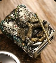 1円 定価11.5万円 Zippo 孫悟空 真鍮製 斉天大聖 ライター ジッポー オイルライター 新品_画像1