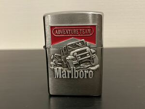 1円 ZIPPO ライター マルボロ Marlboroジッポ Zippoオイルライター真鍮製 中古品 喫煙グッズ ジッポー 005