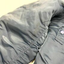 ★中古品★ U.S.AIR FORCE JACKET FLYING INTERMEDIATE B-15C フライトジャケット ネイビー系 ボア付き アウター　SAHS1231-11_画像8