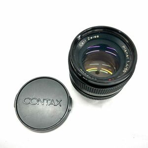 ★おすすめ品★ CONTAX/コンタックス 標準レンズ Carl Zeiss Planar 50mm F1.4 T* レンズのみ ブラック系 中古品 動作未確認　SATS1231-8