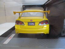 イグニッションモデル Honda CIVIC FD2 TYPE R Yellow 1/18 IG2831 ホンダ シビック タイプR イエロー ignitionmodel_画像3