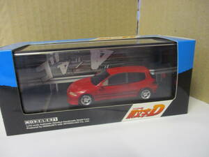 インターアライド イニシャルD　ホンダ シビック EG6 庄司 慎吾 1/43 MD43206 HONDA CIVIC　MODELER'S 頭文字D