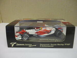 MINICHAMPS PMA F1 PANASONIC TOYOTA RACING TF107 ラルフ シューマッハ 1/43 AM60128 パナソニック トヨタ レーシング 