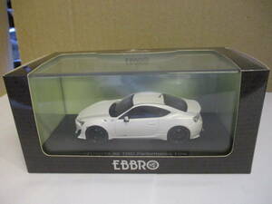 EBBRO HOT TOYOTA 86 TRD PERFORMANCE LINE ホワイト 1/43 44875 トヨタ エブロ