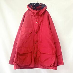 80s Made in USA アメリカ製 WOOLRICH ウールリッチ 赤 マウンテンパーカー ヴィンテージ