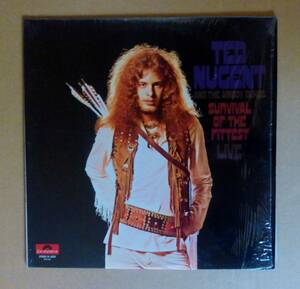 TED NUGENT AND THE AMBOY DUKES「SURVIVAL OF THE FITTEST LIVE」米POLYDOR [赤NYアドレス] シュリンク美品