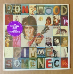 RON WOOD「GIMME SOME NECK」米ORIG [JC規格] ステッカー有シュリンク美品