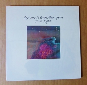 RICHARD THOMPSON「FIRST LIGHT」米ORIG [初回CHR規格CHRYSALIS] シュリンク美品