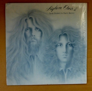 LEON RUSSELL & MARC BENNO「ASYLUM CHOIR 2」米ORIG [初回修正無SHELTER] シュリンク美品