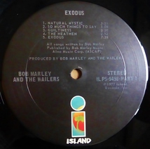 BOB MARLEY「EXODUS」米ORIG [初回ILPS規格黒ISLAND]シュリンク美品_画像5