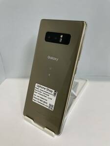 『ランクB1045』Galaxy Note 8 SCV37 ゴールド 白ロム SIMロック解除済み