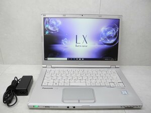 ☆1円☆第7世代☆CF-LX6RDPVS☆高解像度1920×1080☆累積8830☆Core i5 2.40GHz/8GB/SSD256GB/無線/Bluetooth/カメラ/Office/DtoD領域☆