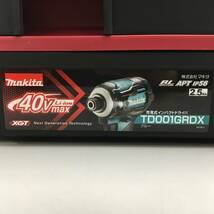 マキタ 40V 充電式 インパクトドライバ TD001GRDX バッテリー２個付き　中古 美品_画像2