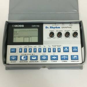 ジャンク品 BOSS ボス DR-110 Dr.Rhythm　リズムマシン 現状販売