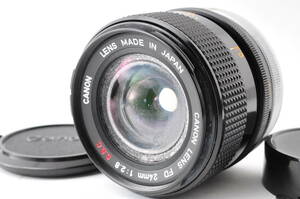 ジャンク　キャノン　Canon　FD　24mm　F：2.8　s.s.c　#J076