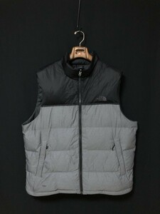 ◆THE NORTH FACE ノースフェイス ヌプシ 700FP ダウンベスト XL　バイカラー