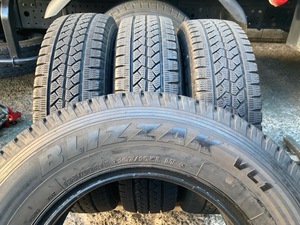 195/80R15 4本 大人気ブリザックVL1 ブリヂストン ハイエース＆キャラバンなど