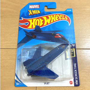 マテル X-MEN X-JET　ダイキャスト ホットウィール MARVEL ブラックバード mattel 2021年 マーベル hot weels