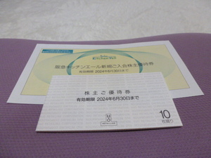 H2O エイチ・ツー・オーリテイリング株式会社 株主優待券 10枚 阪急キッチンエール 