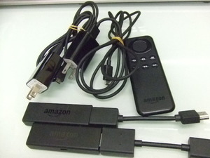 ★Amazon Fire TV Stick 第１世代 W87CUN アマゾン ファイアTVスティック★本体２個＋リモコン１個★ジャンク扱