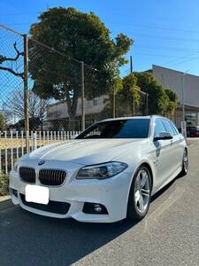 H27後期BMW523iMスポーツ！内外綺麗！調子良好サンルーフ、地デジ、車検有り