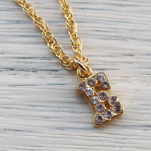 The Delight INITIAL PAVE PENDANT イニシャル　パヴェ　ペンダント　ネックレス　スワロフスキー　ゴールド A C E H I K N R Y_画像5