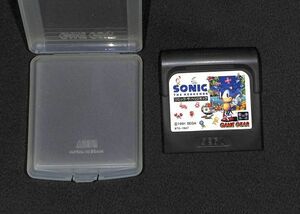 同梱可　GAME GEAR☆ゲームギア☆ソフト☆ソニック・ザ・ヘッジホッグ　「動作確認済」