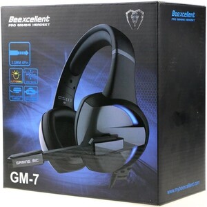 [Красивые товары] GM-7 Stereo Sound Sound Bass Gaming Hearphone (с дыхательным светом RGB и микрофоном № 1908