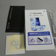 【未使用】KEVKEEK iPhone 13 と互換性がある ケース クリア【メタル キック スタンド付き】 3WAY置き 角度調整可能 no.1884_画像5