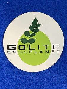 GOLITE ゴーライト　ステッカー　直径9センチ　丸型