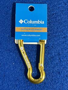 Columbia コロンビア　カラビナ PU1341-798 定価500円税別　廃番　タグ付　未使用　美品