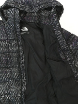 レディース 古着 TNF The North Face マルチ ドット アート フーディー ダウン ジャケット M 古着_画像5