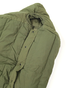 雑貨 古着 80s 米軍 ミリタリー エクストリーム コールド ダウン SLEEPING BAG シュラフ 寝袋 OD アウトドア 古着 (1)