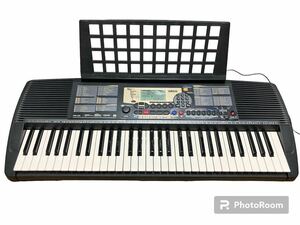 アダプター付　YAMAHA シンセサイザー キーボード PSR-225 譜面立てる　61鍵盤 ヤマハ 電子ピアノ 電子キーボード 