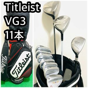 6102 豪華　Titleist メンズ　右利き　ゴルフクラブフルセット フレックスS VG3 CB712 キャディバッグ タイトリスト　送料無料　匿名配送