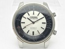 1000円スタート 希少 腕時計 フェイスのみ CITIZEN シチズン ログマスター AUOS52401-TA 自動巻 23石 回転計算尺インナーベゼル TSN N237_画像1