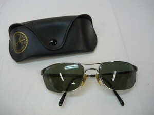 1000円スタート サングラス RayBan レイバン RB3132 004 56□18 スクエア グレー系レンズ ケース付 ファッション小物 SWB K10021