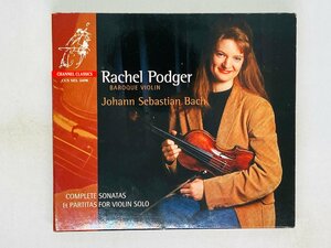 即決2CD Rachel Podger Bach / Complete sonatas ＆ Partitas For Violin Solo BAROQUE VIOLIN レイチェル ポッジャー N04