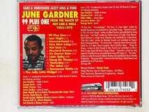 即決CD JUNE GARDNER / 99 PLUS ONE / Rare & Unreissued Jazzy Soul & Funk 1965 1970 Q01_画像2