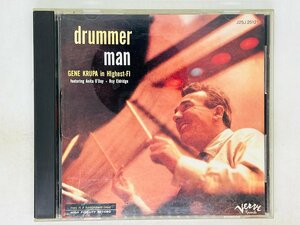 即決CD DRUMMER MAN / GENE KRUPA / ジーン・クルパー VERVE J25J 25121 R02